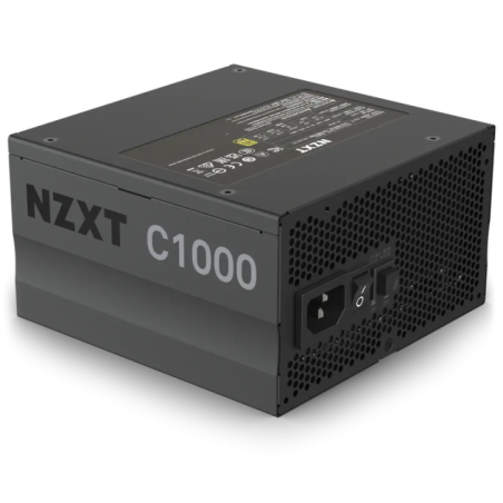 Sursa NZXT C1000 80 Gold 1000W- PC power supplyblack- 6x PCIe- cable management- 1000 watts) PA-0G1BB-EUtimbru verde 2 lei)
