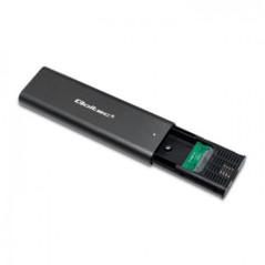 Rack HDD Qoltec M.2 NVME PCI-E USB-C (Type C) negru
