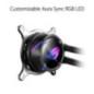 COOLER ASUS- ROG STRIX LC II 360 ARGB- skt universal- racire cu lichid- fan 120 mm x 3- 2500 rpm- LED ARGB- RS LC II 360 ARGB(ti