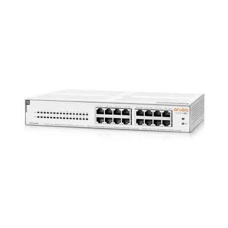 NET SWITCH 16PORT 1000M/1430 124W R8R48A ARUBA BY HPE R8R48Atimbru verde 2 lei)