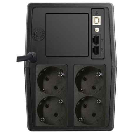 UPS Spacer Line Int cu management- LCD- 1000VA/ 600W- AVR- 4 x socket Schuko- display LCD- 2 x baterie 12V/7Ah- conector USB-