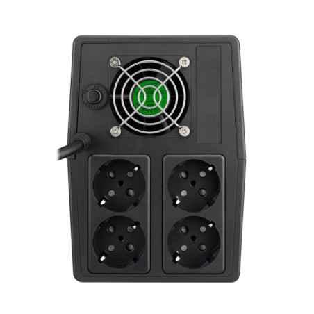 UPS Spacer Line Int fara management- 2000VA/ 1200W- AVR- 4 x socket Schuko- indicatie status cu LED- 2 x baterie 12V/9Ah- bat