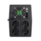 UPS Spacer Line Int cu management- LCD- 2000VA/ 1200W- AVR- 4 x socket Schuko- display LCD- 2 x baterie 12V/9Ah- conector USB-