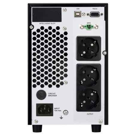 UPS Spacer Online- LCD- 2000VA/ 1800W- AVR- sin pura- 3 x socket Schuko- display LCD- 4 x baterie 12V/9Ah- conector USB- RS-232