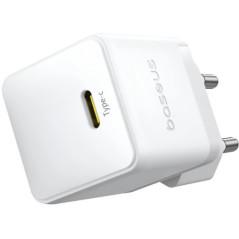 INCARCATOR retea Baseus Palm- Quick Charge 20W- 1 x USB Type-C 5V/30A- include cablu USB Type-C la USB Type-C 1m- alb P101116022