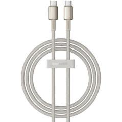 CABLU alimentare si date Baseus Tungsten- Fast Charging Data Cable pt smartphone- USB Type-C la USB Type-C 100W- braided- 1m- ga