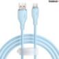 CABLU alimentare si date Baseus Pudding- Fast Charging Data Cable pt smartphone- USB la USB Type-C 100W- 12m- albastru P10355703
