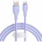 CABLU alimentare si date Baseus Pudding- Fast Charging Data Cable pt smartphone- USB la USB Type-C 100W- 2m- violet P10355703511