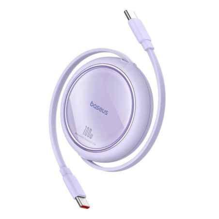 CABLU alimentare si date Baseus Free2Draw Mini- Fast Charging Data Cable pt smartphone- retractabil- USB Type-C la USB Type-C 10