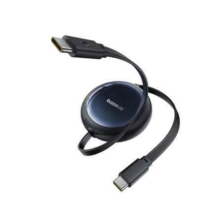 CABLU alimentare si date Baseus Nomos- Fast Charging Data Cable pt smartphone- retractabil- USB Type-C la USB Type-C 100W- 15m-