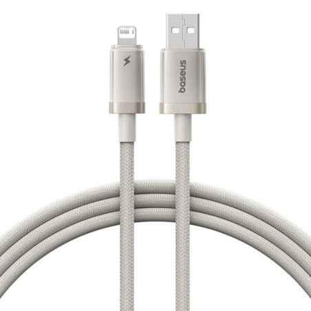 CABLU alimentare si date Baseus Titanium- pt smartphone- USB Type-C la USB Type-C 100W- braided- 1m- galben P10378100G21-00timb