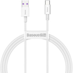 CABLU alimentare si date Baseus Pudding- Fast Charging Data Cable pt smartphone- USB la USB Type-C 100W- 2m- alb P10355703221-B2
