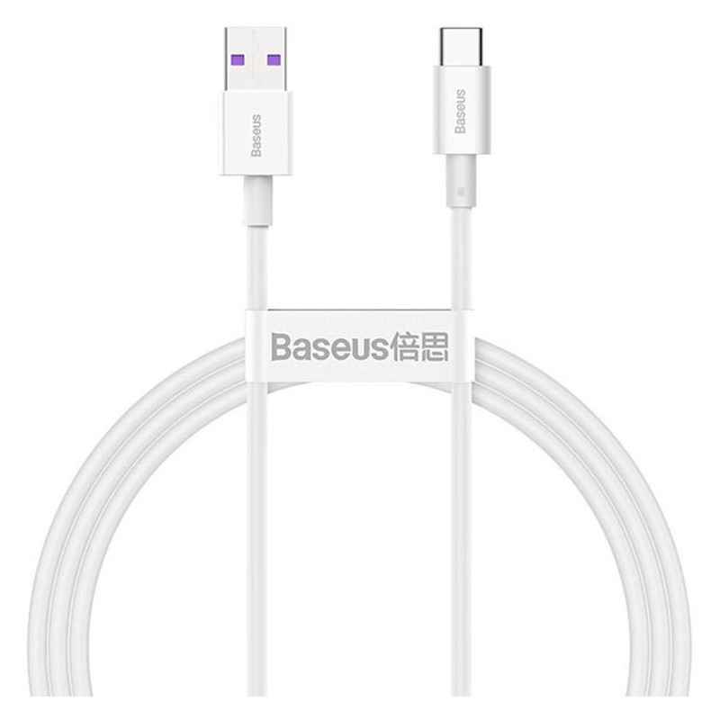 CABLU alimentare si date Baseus Pudding- Fast Charging Data Cable pt smartphone- USB la USB Type-C 100W- 2m- alb P10355703221-B2