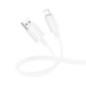 CABLU alimentare si date Borofone BX112- Fast Charging Data Cable pt smartphone- USB la Iphone Lightning- 1m- alb 6941991116360t