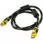 Cablu HDMI tata - HDMI tata - 1.5 m - cu bobina antiparaziti