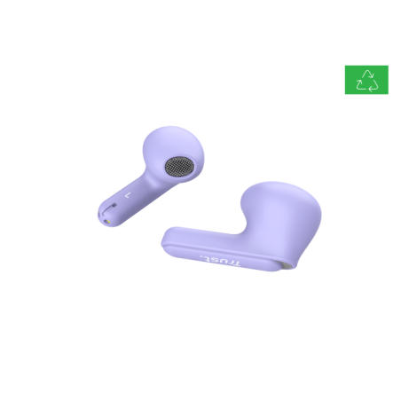 Casti Trust Yavi wireless earph- violet TR-25299timbru verde 08 lei)