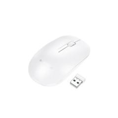 MOUSE Borofone BG14- PC sau NB wireless 24GHz- 1000 CPI- butoane/scroll 3/1- alb-6941991113383timbru verde 018 lei)