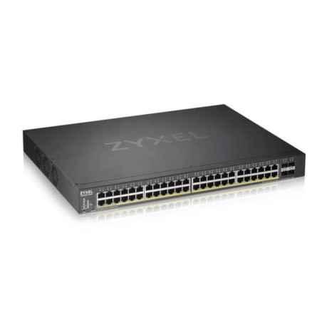 SWITCH PoE ZYXEL- port Gigabit x 48- SFP SFP x 4- managed- rackabil- XGS1930-52HP-EU0101Ftimbru verde 2 lei)