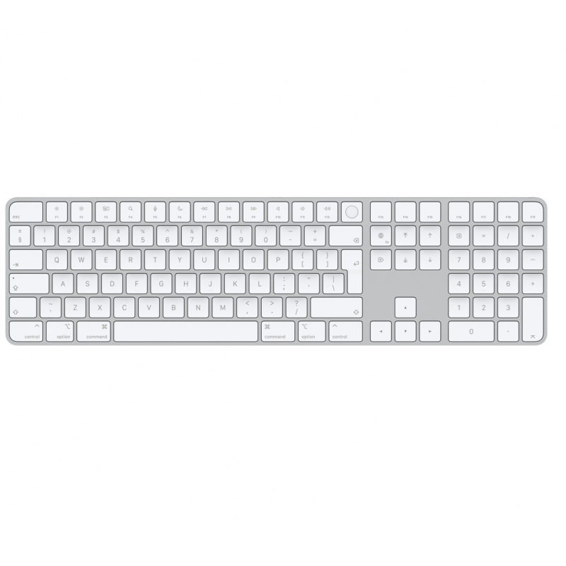 Apple Magic Keyboard2021) with Touch ID and Numeric Keypad - International English- mk2c3z/atimbru verde 08 lei)