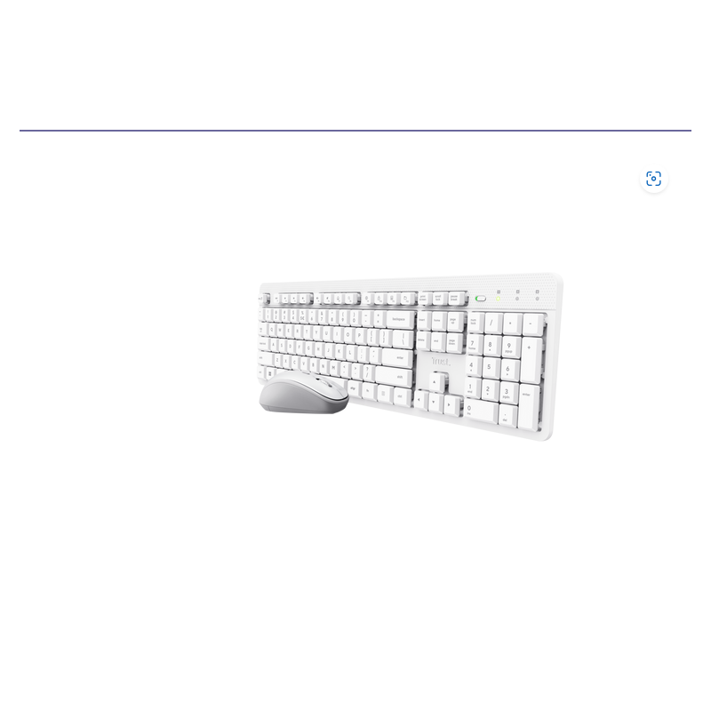 Kit Trust Ody II wireless- alb TR-25465timbru verde 08 lei)