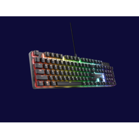 Tastatura mecanica Trust GXT 871 Zora ng TR-25510timbru verde 08 lei)