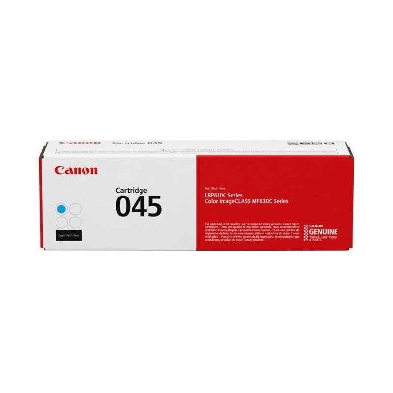 Toner Original Canon Cyan- CRG-045C- pentru LBP-611-LBP-613-MF-631-MF-633-MF-635- 13K-timbru verde 12 lei) - CR1241C002AA