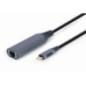 ADAPTOR RETEA GEMBIRD - extern- USB-A 31 Type-C- port RJ-45- 1000 Mbps- silver- A-USB3AC-LAN-01timbru verde 018 lei)