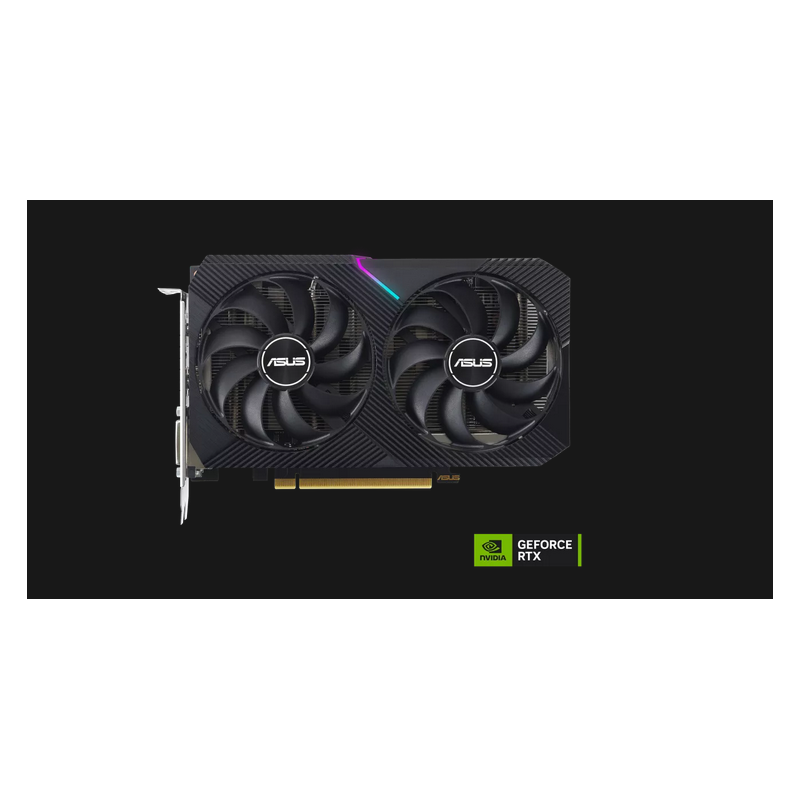 AS Dual GeForce RTX 3050 OC 8GB V2 DUAL-RTX3050-O8G2