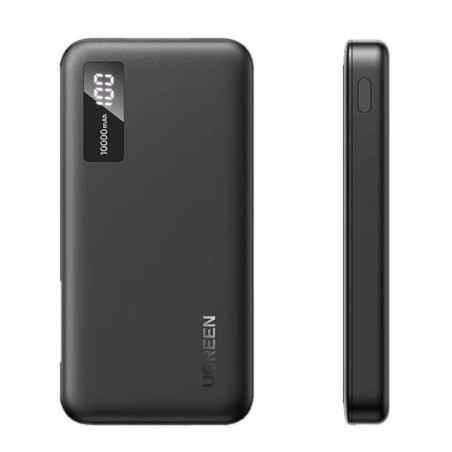 POWER BANK Ugreen PB311- 10000mAh- PD 30 QC 30 145W- 1 x USB, 1 x USB Type-C- total 3A- gri- 25742timbru verde 098 lei) - 69418