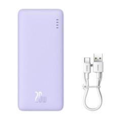 POWER BANK Baseus Airpow- 10000mAh- 20W- 1 x USB, 1 x USB Type-C- total 3A- violet- P10022801513-00timbru verde 098 lei) - 69321