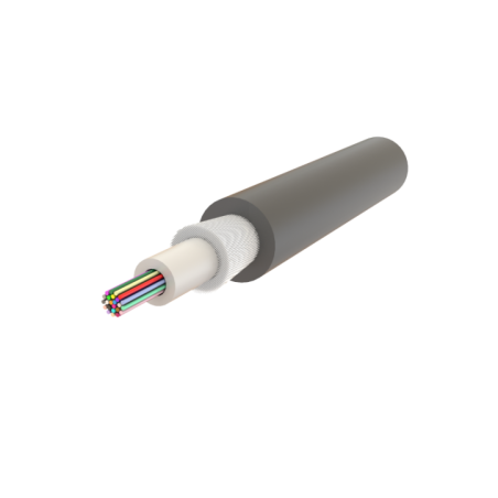 Cablu fibra optica 12 fibre- SM OS2- 1200N- PE- in gel- protectie UV- apa- rozatoare- int/ext - SAMM 012F-A-D1Q(ZN-GY)B2Y-1x12-2