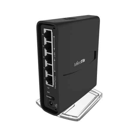 ROUTER MIKROTIK- hAP ac2- wireless- 1200 Mbps- porturi Gigabit x 5- antena interna x 2- USB pt 3G/4G- dual band- RBD52G-5HacD2Hn