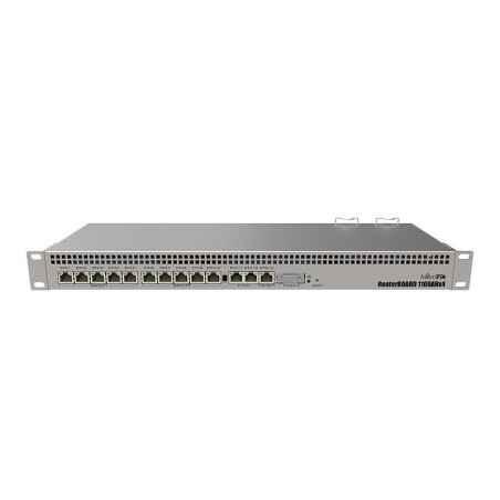 ROUTER Mikrotik NET ROUTER 10/100/1000M 13PORT/RB1100X4 MIKROTIK-RB1100X4timbru verde 08 lei)