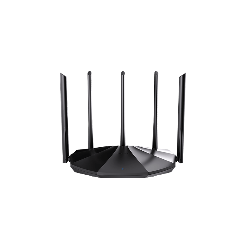 ROUTER Tenda wireless AX1500Mbps-1 x WAN Gigabit- 3 porturi LAN Gigabit- 24 GHz/5 GHz dual band- 4 antene externe- WI-FI 6 RX2ti