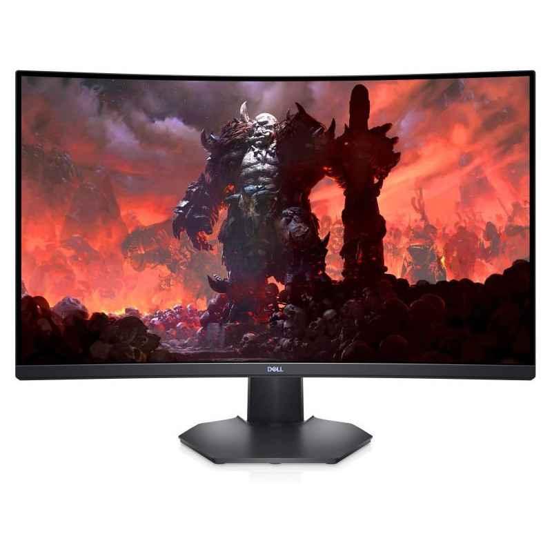 MONITOR Dell 315 inch- Gaming- VA- WQHD2560 x 1440)- Wide - curbat- 350 cd/mp- 1 ms- HDMI x 2 - DisplayPort- S3222DGMtimbru verd