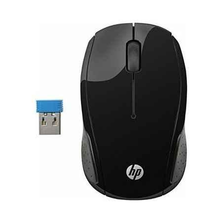 MOUSE HP 200 Black Wireless X6W31AA-ABB