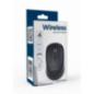 MOUSE GEMBIRD- PC sau NB- wireless- 24GHz- optic- 1600 dpi- butoane/scroll 4/1- - negru- MUSW-4B-05timbru verde 018 lei)