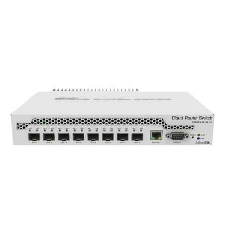 SWITCH Mikrotik NET SWITCH 8PORT SFP/CRS309-1G-8SIN CRS309-1G-8SINtimbru verde 2 lei)