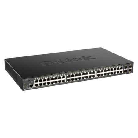 SWITCH PoE D-Link- port Gigabit x 48- SFP SFP x 4- managed- carcasa metalica- DGS-1250-52XMPtimbru verde 2 lei)