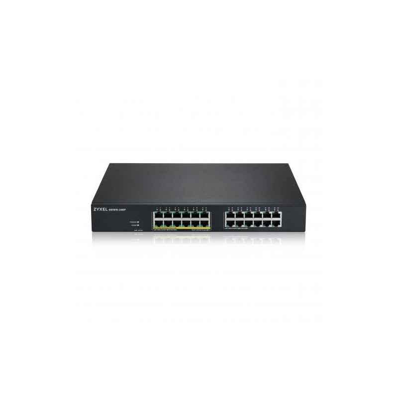 ZYXEL - GS1915-24EP-EU0101F - GS1915-24EP - Switch - Smart Managed - Layer 2 - POE - Rackmount - Porturi 12 Gigabit POE- 12 Giga