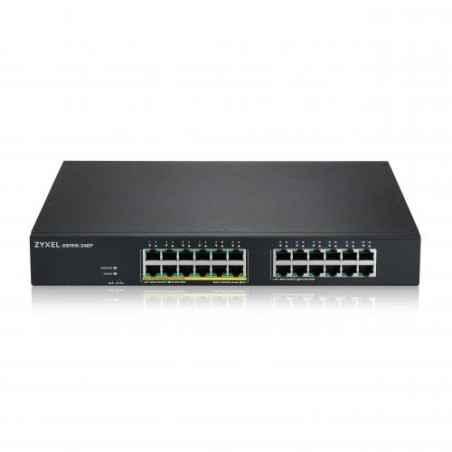 ZYXEL - GS1915-24EP-EU0101F - GS1915-24EP - Switch - Smart Managed - Layer 2 - POE - Rackmount - Porturi 12 Gigabit POE- 12 Giga