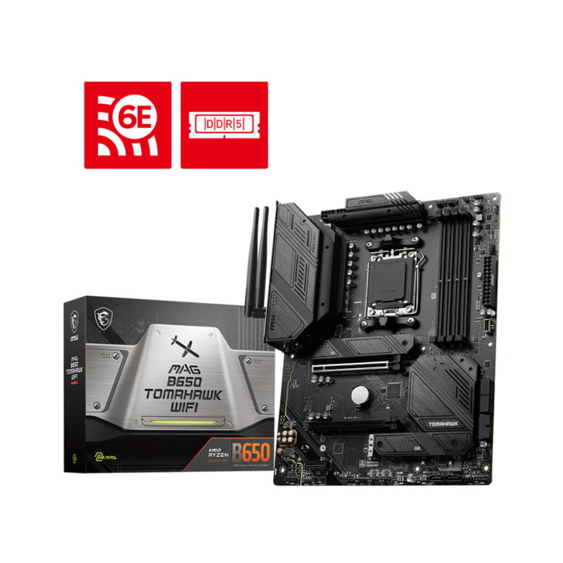 MB MSI MAG B650 TOMAHAWK AM5 WIFI- B650 TOMAHAWK WIFI