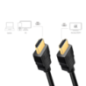 CABLU video LOGILINK- HDMIT) la HDMIT) 20- 2m- conectori auriti- rezolutie maxima 4K3840 x 2160) la 60 Hz- plastic- dublu ecrana