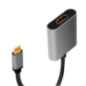 CABLU video LOGILINK- adaptor USB 31 Type-CT) la HDMIT)- 18m- rezolutie maxima 4K UHD3840 x 2160) la 60 Hz- conectori auriti- al