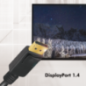 CABLU video LOGILINK- DisplayPortT) la DisplayPortT) 14- 5m- conectori auriti- rezolutie maxima 8K7680 x 4320) la 60 Hz- plastic
