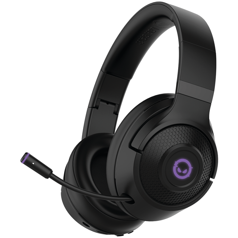 LORGAR Noah 701- gaming headset with microphone- 24GHz USB dongle BT 51 Realtek 8763- battery 1000mAh- type-C charging cable 08