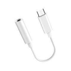 CABLU adaptor audio smartphone Apple- USB Type-CT) la Jack 35 mmM)- cauciuc- lungime 01 m- alb- mw2q3zm/atimbru verde 008 lei)