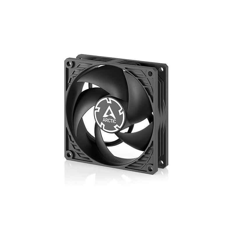 Ventilator Arctic P9 PWM - 92mm- 200-3000 RPM- FDB- 39 cfm- 4pin PWM- negru- ACFAN00298Atimbru verde 018lei) - 4895213704939