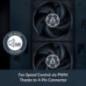 Ventilator Arctic P9 PWM - 92mm- 200-3000 RPM- FDB- 39 cfm- 4pin PWM- negru- ACFAN00298Atimbru verde 018lei) - 4895213704939