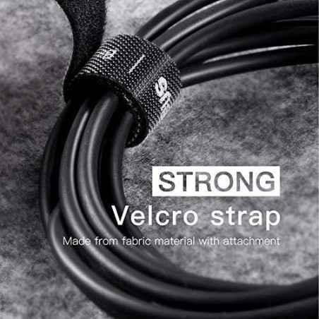 ORGANIZATOR cabluri tip Velcro Baseus Circle Velcro- 50cm- negru ACMGT-A01 - 6953156280854